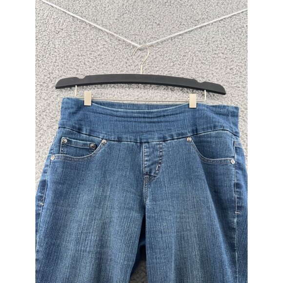 Jag Jeans Womens Pull-On Stretch Denim Jeans Size 8P - Picture 5 of 9